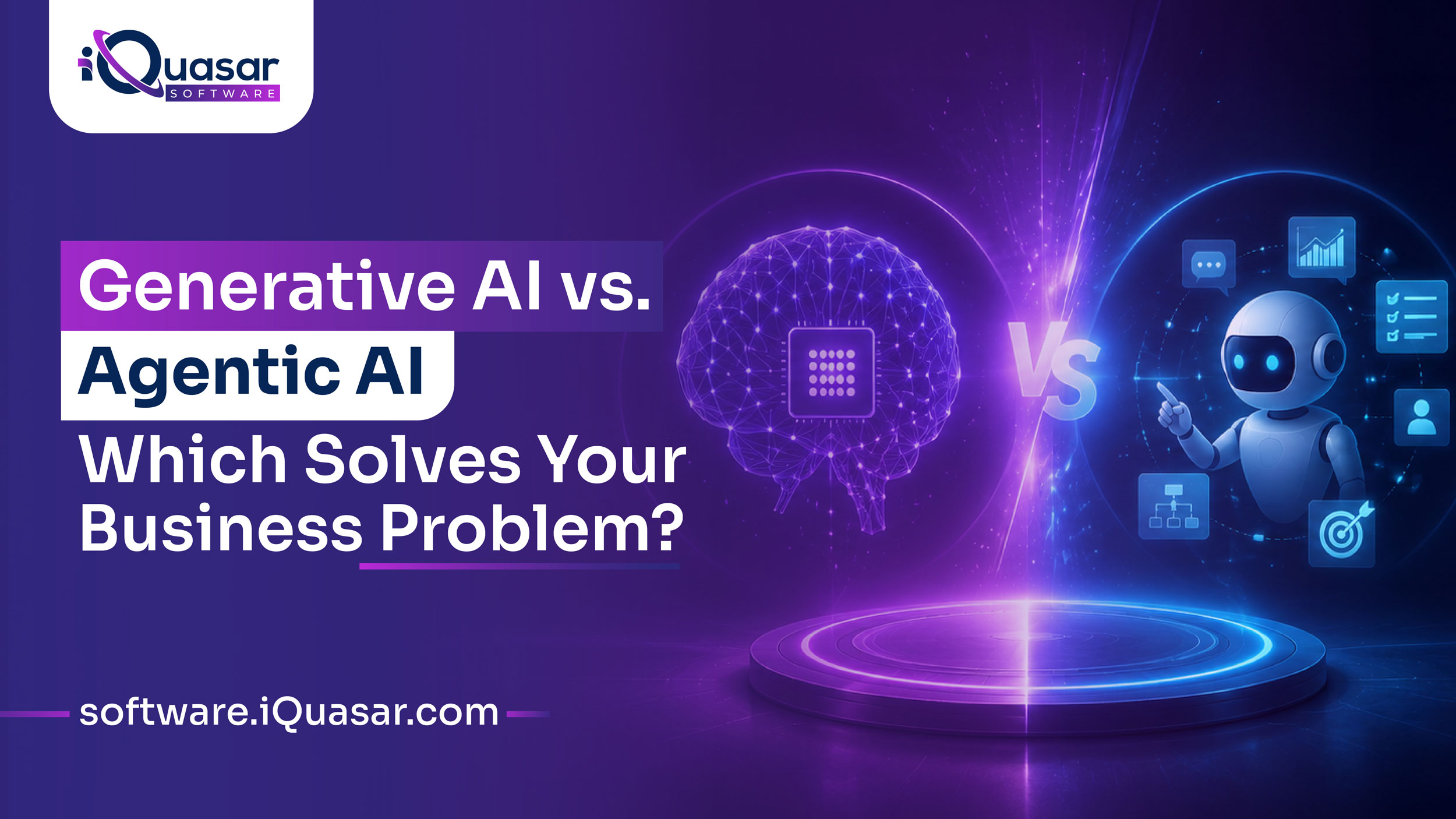 Generative AI vs Agentic AI